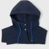 Capuz impermeável com cordão