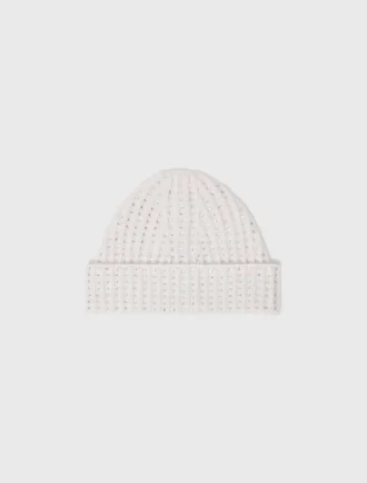 Chapéu de lã e strass