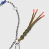 Charms para bolsas em mistura de corrente e cordão