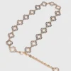 Cinto de corrente Clover bicolor
