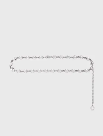Cinto de corrente com strass