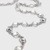 Cinto de corrente com strass