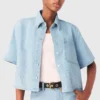 Cinto de couro com fivela Miss M