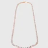 Colar Cascata com diamantes