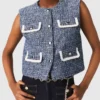 Colete de tweed