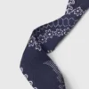Elástico para cabelo estampado com sarja