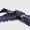 Elástico para cabelo estampado com sarja