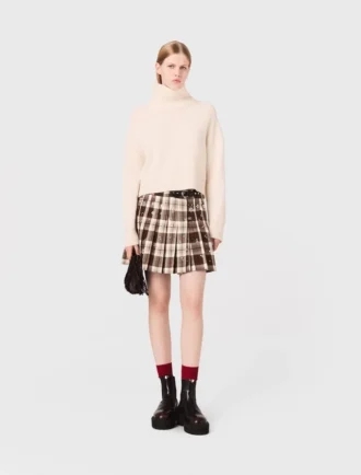 Kilt xadrez com strass