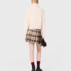 Kilt xadrez com strass