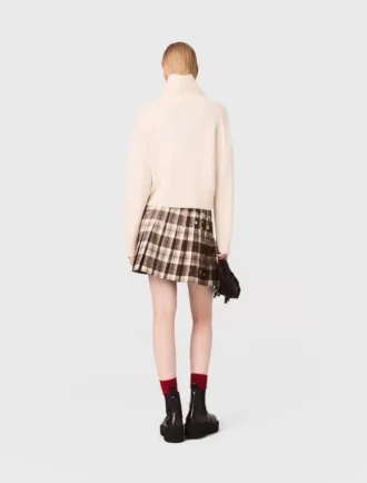 Kilt xadrez com strass