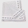 Lenço de seda estampado 90×90
