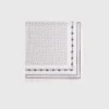 Lenço de seda estampado 90×90