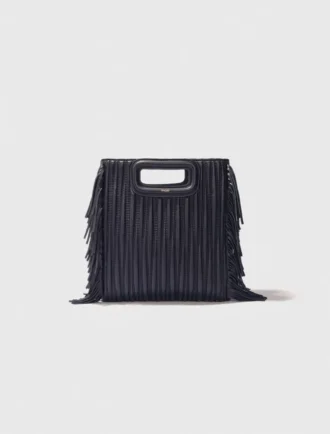 M Bag em pele acolchoada