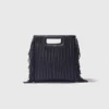 M Bag em pele acolchoada