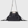 M Bag Mini com alça dourada