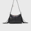 M Bag Mini com alça dourada
