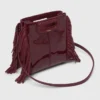 Mala M Mini Bag em couro envernizado