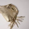 Mini-bolsa Miss M em couro metalizado