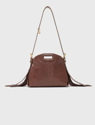 Mini-bolsa Miss M em couro vintage