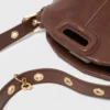 Mini-bolsa Miss M em couro vintage