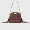 Mini-bolsa Miss M em couro vintage