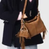 Mini-charm de bolsa com espelho Miss M