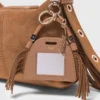 Mini-charm de bolsa com espelho Miss M