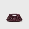 Mini Clutch Milpli em couro craquelado
