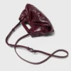 Mini Clutch Milpli em couro craquelado