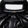 Mini Clutch Milpli em couro craquelado