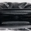Mini Clutch Milpli em couro craquelado