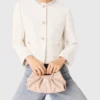 Mini Clutch Milpli em couro Naplak