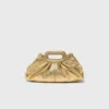 Mini Clutch Milpli em pele metalizada