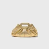 Mini Clutch Milpli em pele metalizada
