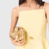 Mini Clutch Milpli em pele metalizada