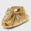 Mini Clutch Milpli em pele metalizada
