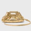 Mini Clutch Milpli em pele metalizada