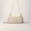 Mini M Bag em croché