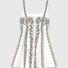 Mini-vestido com alças bordadas