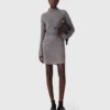 Mini-vestido de malha 2 em 1