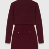 Mini-vestido de malha 2 em 1