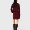Mini-vestido de malha 2 em 1