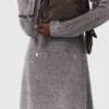 Mini-vestido de malha 2 em 1