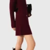 Mini-vestido de malha 2 em 1