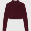 Mini-vestido de malha 2 em 1