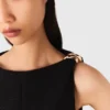 Mini-vestido de tweed com corte evasê