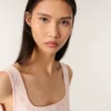 Mini-vestido em malha jacquard