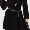 Mini-vestido plissado