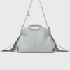 Miss M M Bag em pele granulada