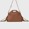 Miss M M Bag em pele granulada